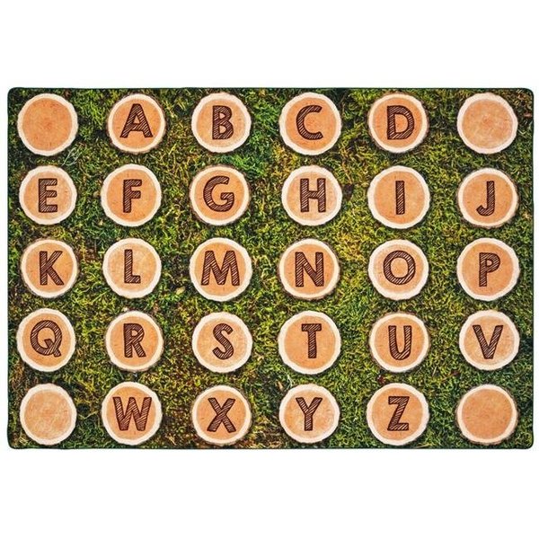 Carpets For Kids Carpets for Kids 60616 6 x 9 ft. Rectangle Alphabet Tree Rounds Seating Rug 60616